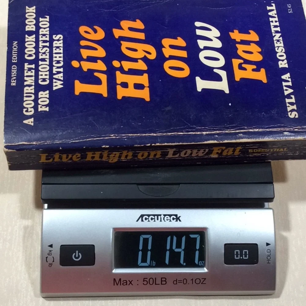 Vintage Live High on Low Fat by Sylvia Rosenthal